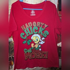 Looney Tunes Tweety Christmas tshirt